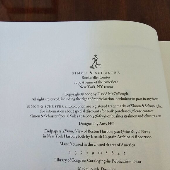 David McCullough "1776" Hardcover Book - Picture 4 of 12